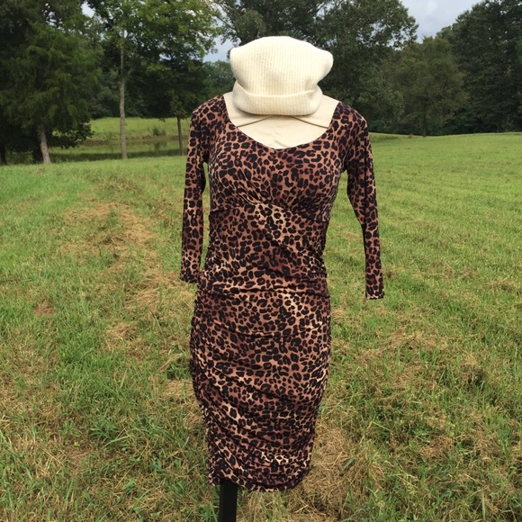 NWT Torrid Leopard Bodycon Dress+NWT Torrid Cap - Picture 15 of 15